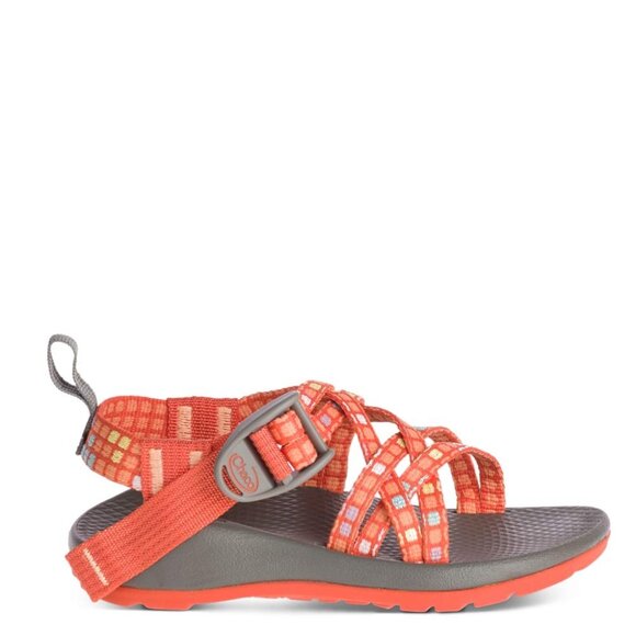 Chaco Boy's Red ZX1 Cross Strap Buckle Trail Outdoor Casual Sandal Size 12 - Picture 1 of 8